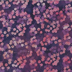 Wild Berry - Violet And Pink Skies Batik